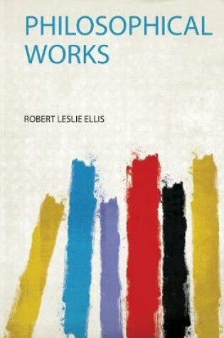 Cover of Philosophical Works