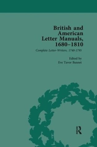 Cover of British and American Letter Manuals, 1680-1810, Volume 3