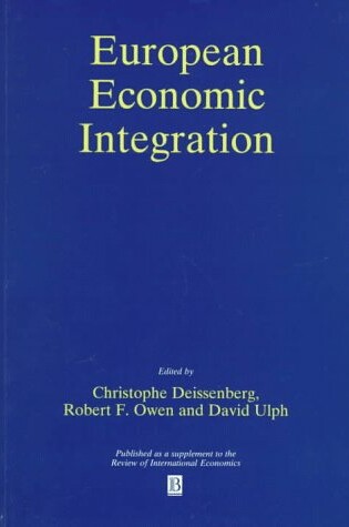 Cover of European Economic Integration