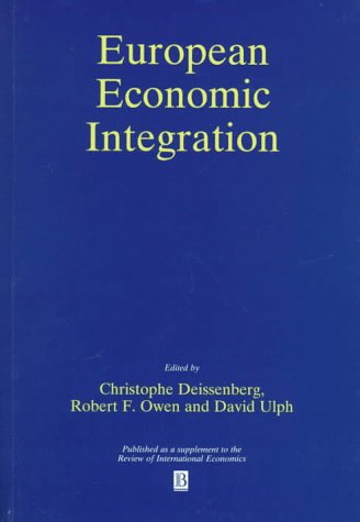 Book cover for European Economic Integration