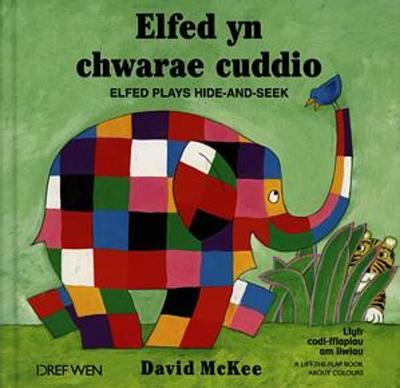 Book cover for Cyfres Elfed: Elfed yn Chwarae Cuddio / Elfed Plays Hide-And-Seek