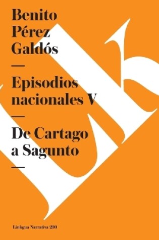 Cover of Episodios nacionales V