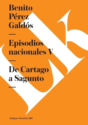 Book cover for Episodios nacionales V