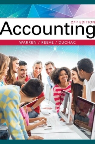 Cover of Working Papers, Chapters 1-17 for Warren/Reeve/Duchac's Accounting,  27th and Financial Accounting, 15th