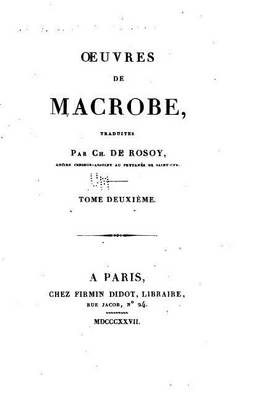 Book cover for Oeuvres de Macrobe - Tome II