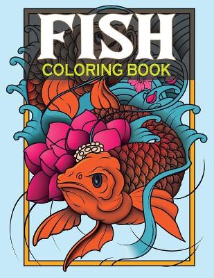 Book cover for Fish Coloring Book