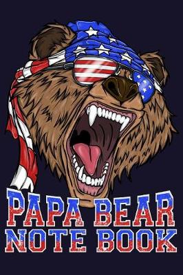 Book cover for Papa Bear Note Book