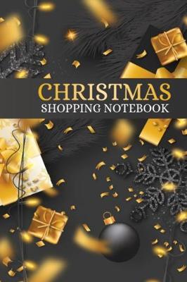 Cover of Christmas Shopping Notebook