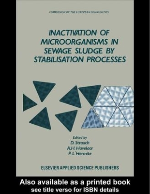 Book cover for Inactivation of Microorganisms in Sewage Sludge by Stabilization Processes