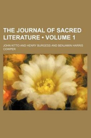 Cover of The Journal of Sacred Literature (Volume 1)