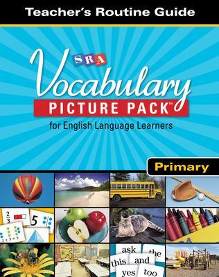 Book cover for SRA Vocabulary Picture Pack - Teacher Routine Cards - Primary