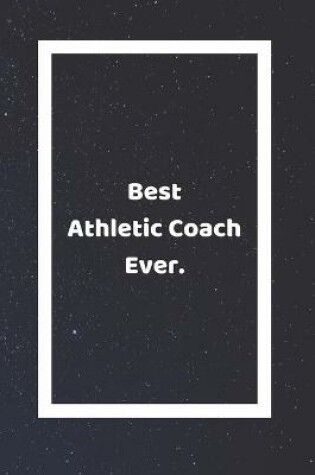 Cover of Best Athletic Coach Ever