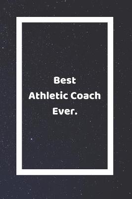 Book cover for Best Athletic Coach Ever