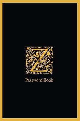 Book cover for Z password book