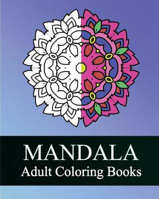 Book cover for Mandala Adult Coloring Books