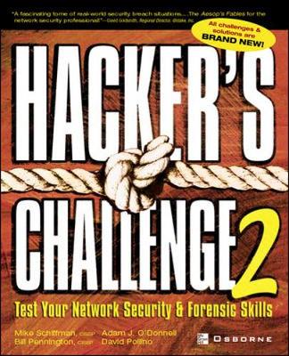 Book cover for Hacker's Challenge 2: Test Your Network Security & Forensic Skills