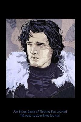 Book cover for Jon Snow Game of Thrones Fan Journal