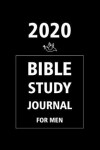 Book cover for Bible Study Journal for men 2020