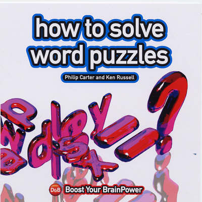 Book cover for How to Solve Word Puzzles