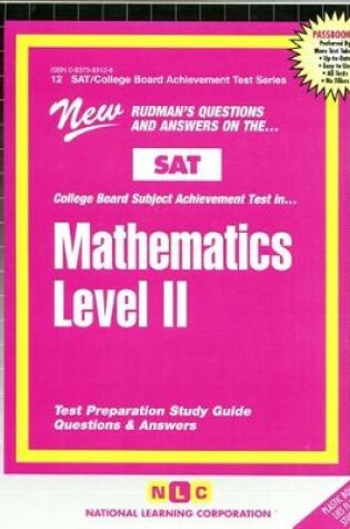 Cover of MATHEMATICS - LEVEL II