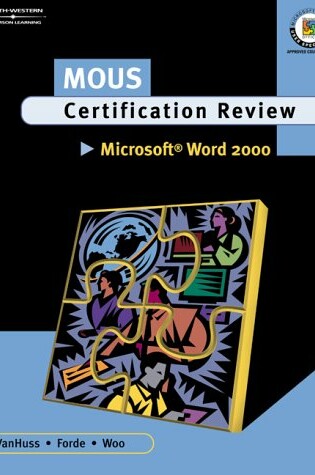 Cover of MOUS Certification Review, "Microsoft" Word 2000