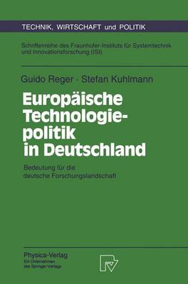 Cover of Europäische Technologiepolitik in Deutschland