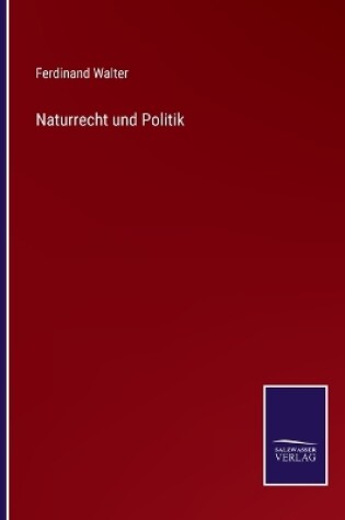 Cover of Naturrecht und Politik