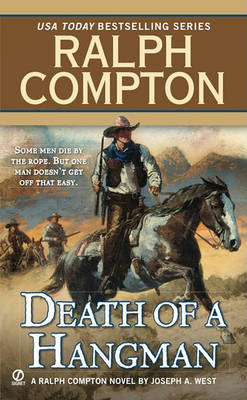 Book cover for Ralph Compton Death of a Hangman