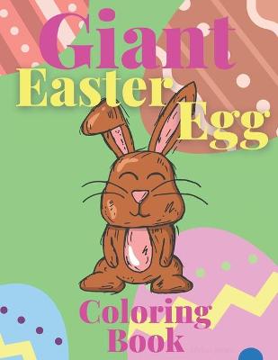 Book cover for Giant Easter Egg Coloring Book