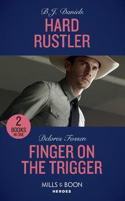 Book cover for Hard Rustler / Finger On The Trigger