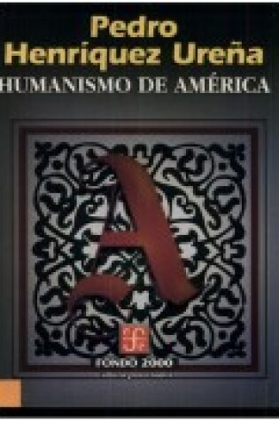 Cover of Humanismo de America