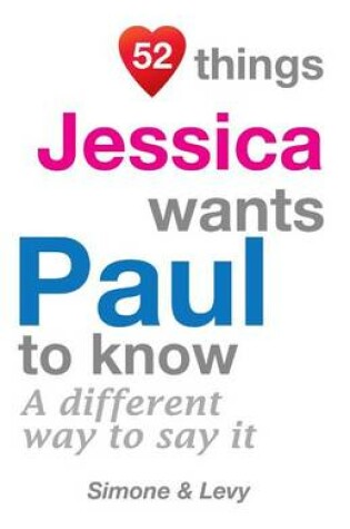 Cover of 52 Things Jessica Wants Paul To Know