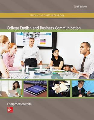 Book cover for College English and Business Communication with Student Activity Workbook and Connect