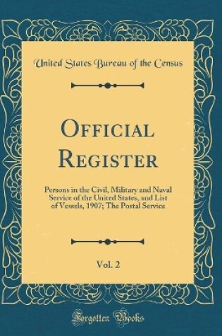 Cover of Official Register, Vol. 2
