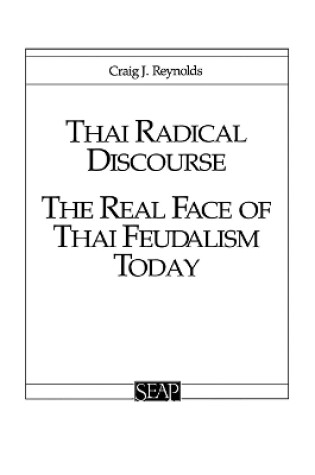 Cover of Thai Radical Discourse