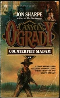 Book cover for Sharpe Jon : Canyon O'Grady 9: Counterfeit Madam