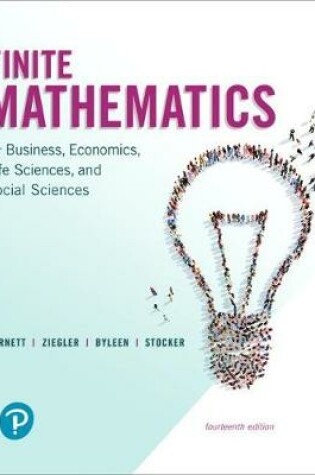 Cover of Finite Mathematics for Business, Economics, Life Sciences, and Social Sciences and Mylab Math with Pearson Etext -- 24-Month Access Card Package