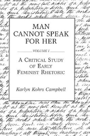 Cover of Man Cannot Speak for Her