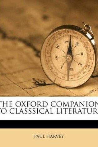 Cover of The Oxford Companion to Classsical Literature
