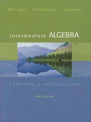 Book cover for Intermediate Algebra with Access Code