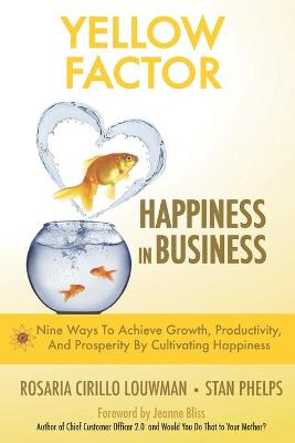 Book cover for Yellow Factor. Happiness in Business