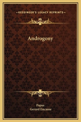 Book cover for Androgony