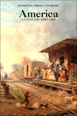 Book cover for America a Concise History