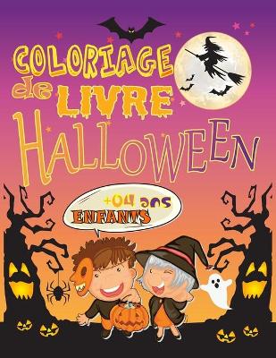 Book cover for Halloween livre de coloriage pour enfant 4 ans