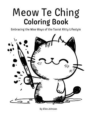 Book cover for Meow Te Ching Coloring Book