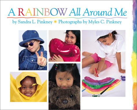 Book cover for A Rainbow All Around Me