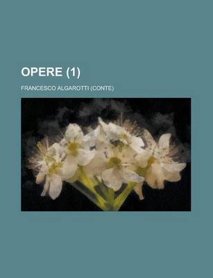 Book cover for Opere (1)