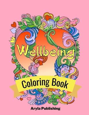 Book cover for Wellbeing Coloring Book