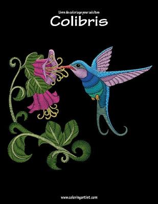 Book cover for Livre de coloriage pour adultes Colibris 1