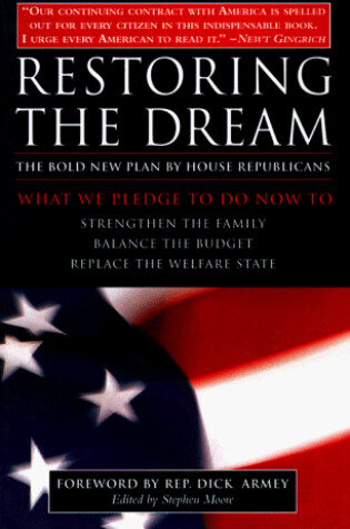 Cover of Restoring the Dream